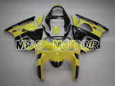Kawasaki NINJA ZX6R 1998-1999 ABS Fairing - Monster - Black Yellow - MFS6455